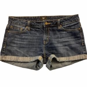 GAP Mid Rise Rolled Hem 2" Jean Shorts Women's Size 10